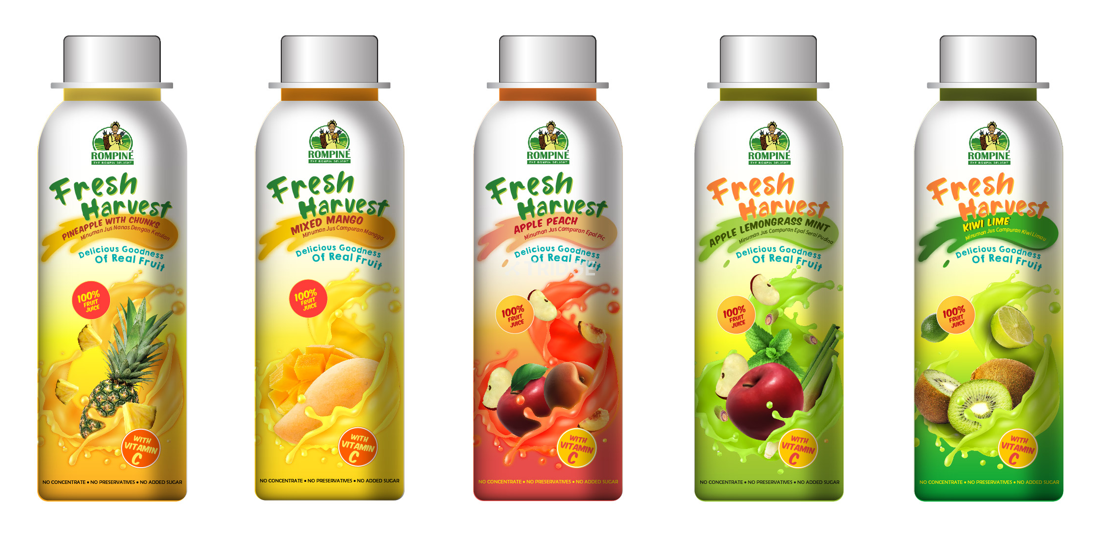 Rompin Integrated Pineapple Industries Sdn Bhd, Malaysia Tridge