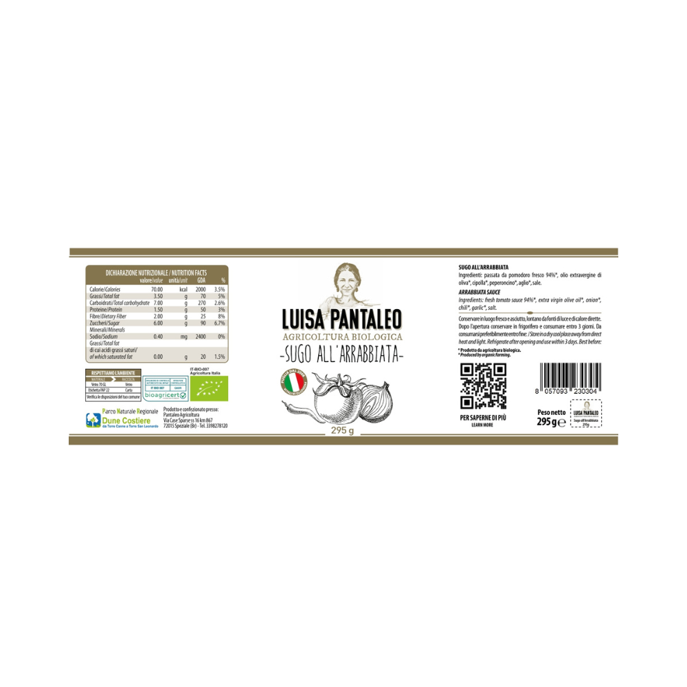 Etichetta_Sugo all'Arrabbiata_Lp_Amazon.png