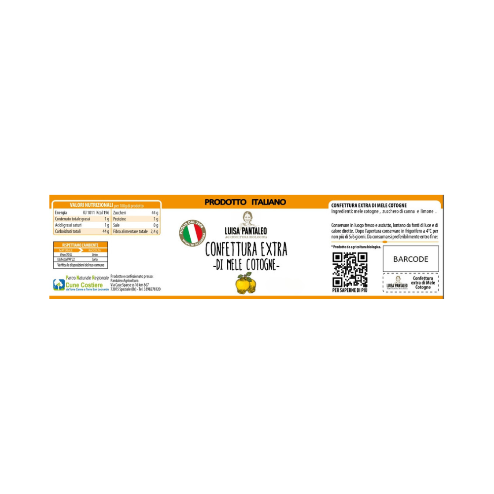 Etichetta_Confettura Extra di Mele Cotogne CONV_Lp_Amazon.png