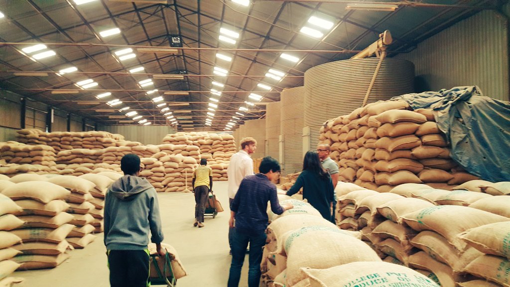 Warehouse visit at our Saris location