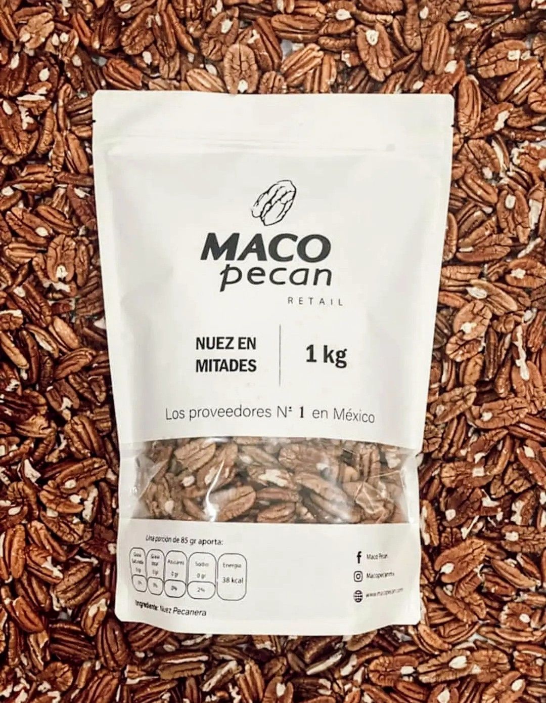 Bulk or Retail Pack Pecan