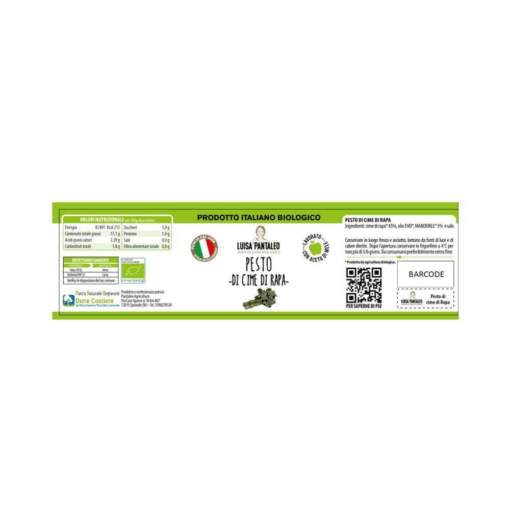Etichette_Pesto di Cime di Rapa_Lp_Amazon.png