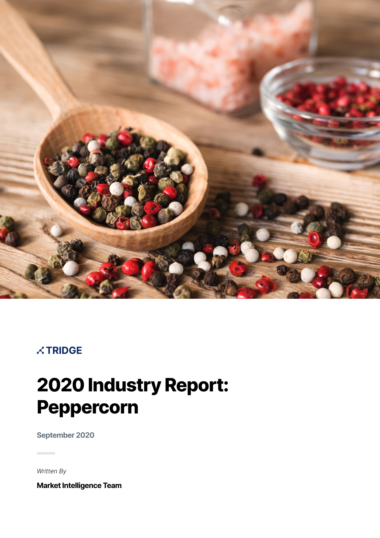 Peppercorn Market Report Tridge